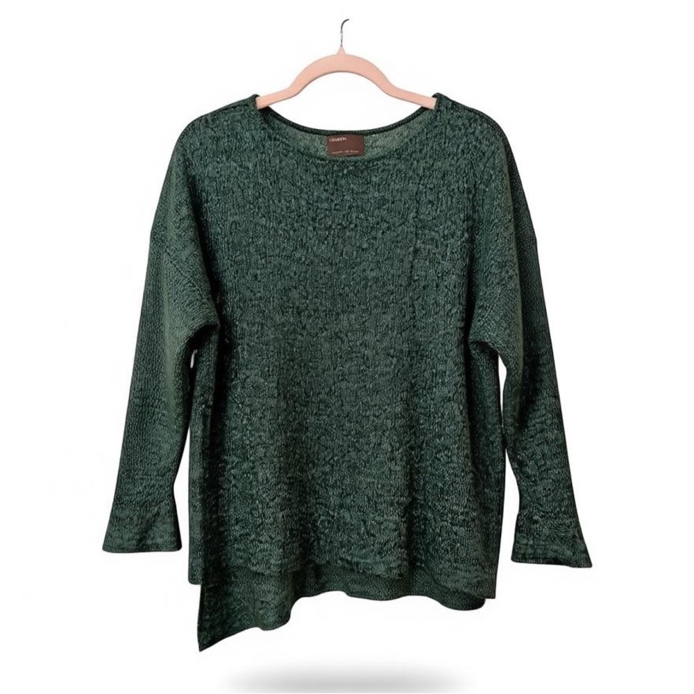 Kerisma Textured Knit Sweater – Forest Green – Size S/M – EUC